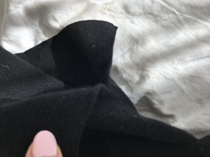 Чёрный кашемировый джемпер на мальчика 8-9