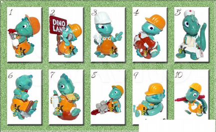 Игрушки из киндера. Серии