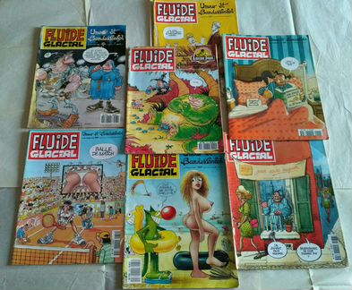 Комиксы для взрослых fluide clacial