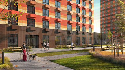 1-к квартира, 41.6 м², 12/33 эт.
