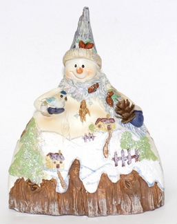 Снеговик фигурка 18 см