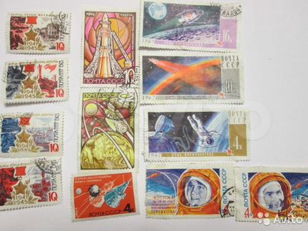 Советские марки 60-х годов различной тематики