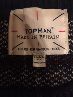 Британский свитер Topman