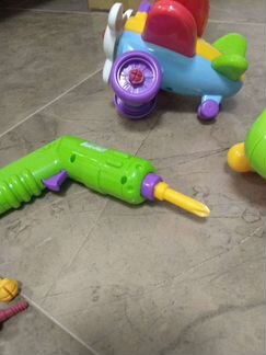 Игровой набор конструктор Build N Play самолет + в