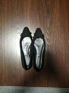 Балетки Mango кожа, р-р 40