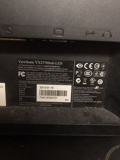 Монитор ViewSonic