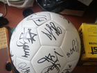 Футбольный мяч с автографами продажа обмен