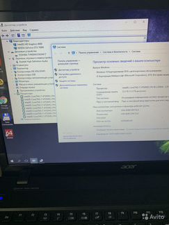 Acer 17.3 I7 4702HQ/12gb озу/256gb SSD/GTX760
